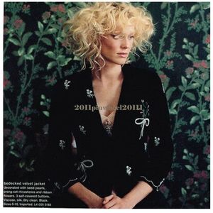 Velvet blazer bed jacket - embellished